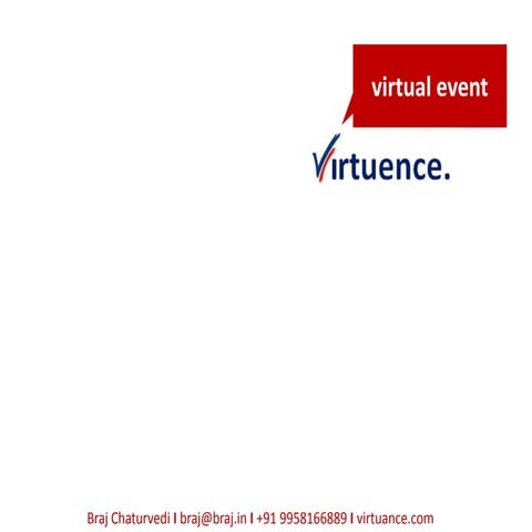 our virtual event process | PDF