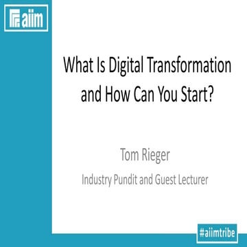 What Is Digital Transformation and How Can You Start?