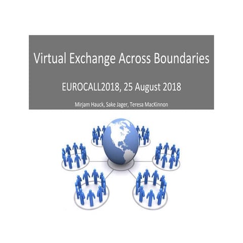 Virtual Exchange Across Boundaries