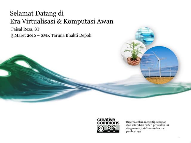 Virtualisasi & Cloud Computing