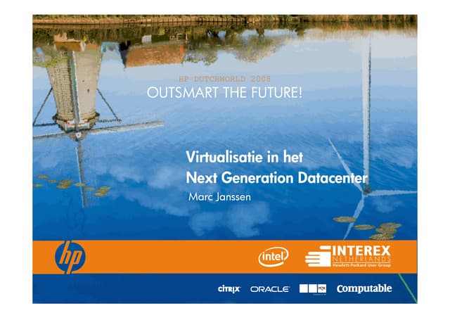 Virtualisatie In Het NGDC - Marc Janssen