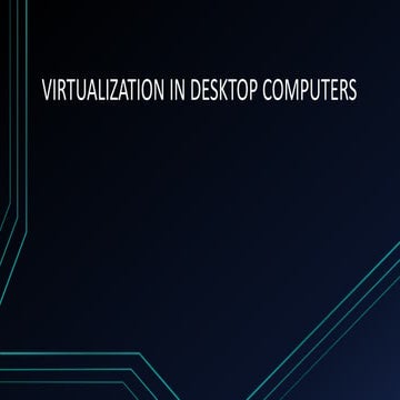 Virtualization