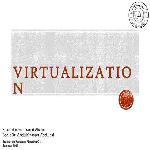 Virtualization