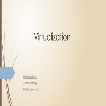 Virtualization | PPTX