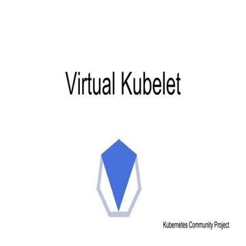 Virtual kubelet