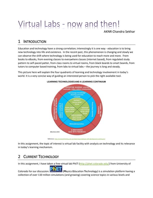 Virtual labs | PDF | Online Education | Education