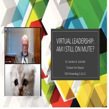 Virtual leadership: Am I on Mute ODU brownbag 032521