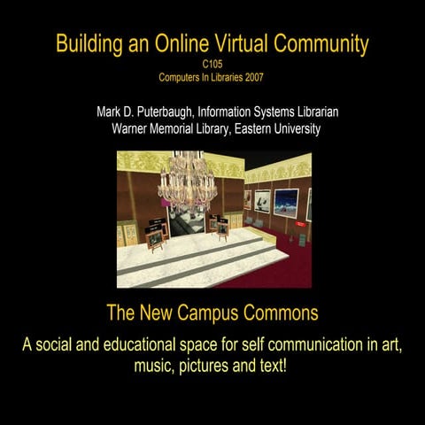 Creating a Virtual Library space using free web tools | PDF