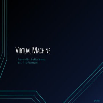 Virtual machine | PPT