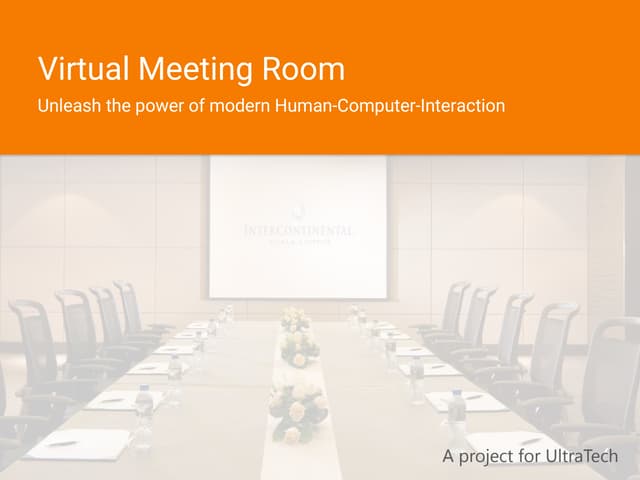 Virtual Meeting Room