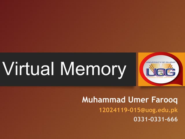 Virtual memory