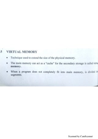 Virtual memory