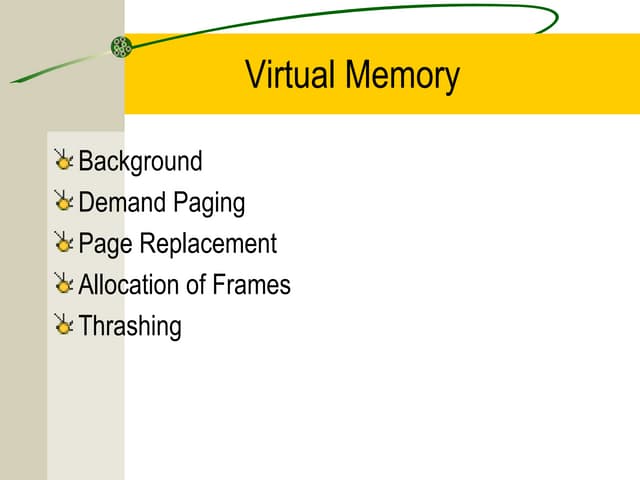 Virtual memory 