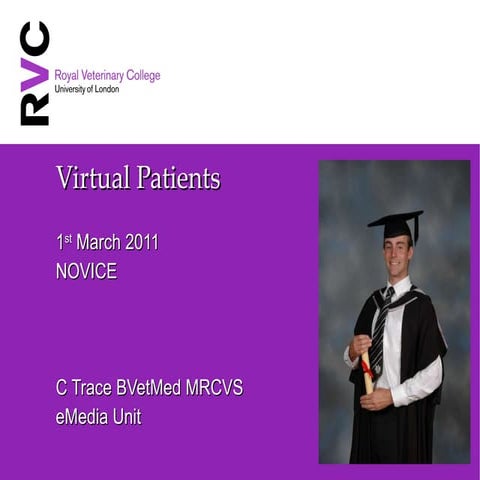 NOVICE VC: Using CASUS to create virtual patients. | PPT