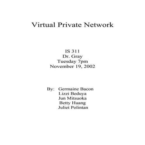 Virtual private network