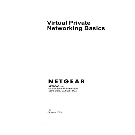 Virtual private network full manual