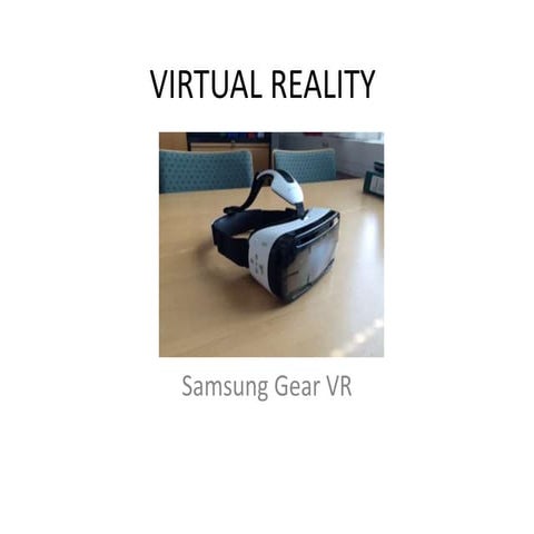 Virtual reality