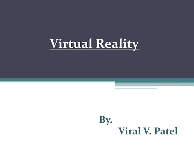 Virtual Reality