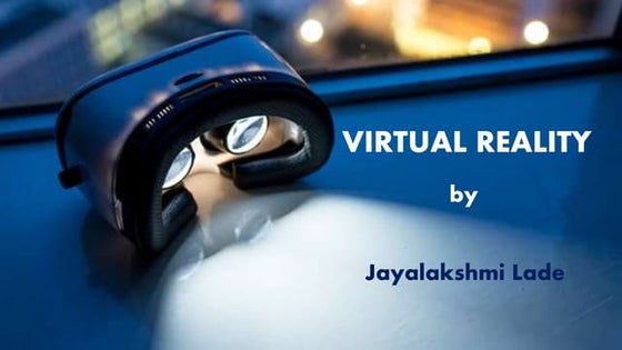 Virtual Reality | PPTX