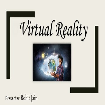 VR - Virtual reality