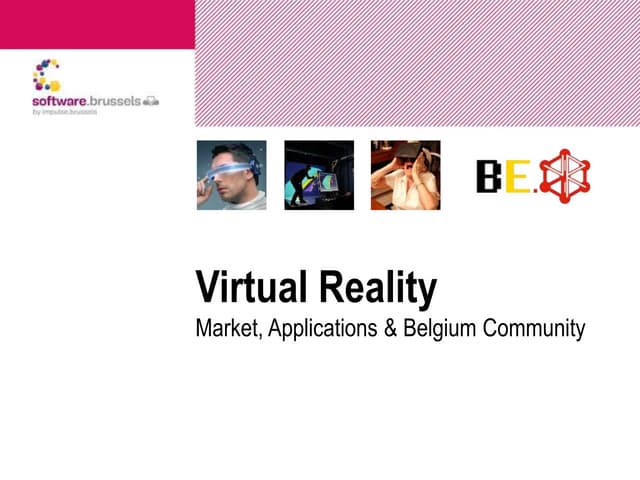 Virtual Reality in Belgium