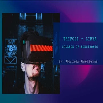 Virtual reality english