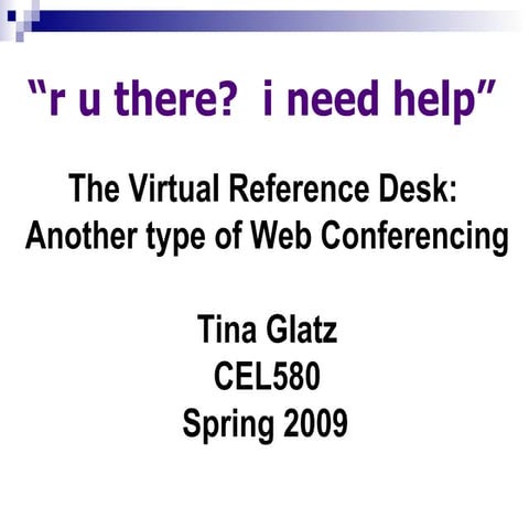 Virtual Ref Desk