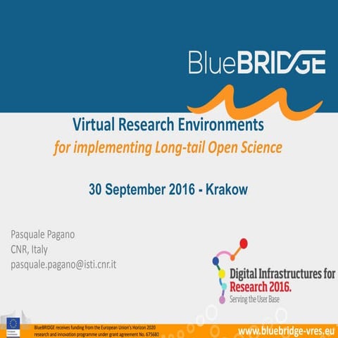 Virtual research environments for implementing long tail open science