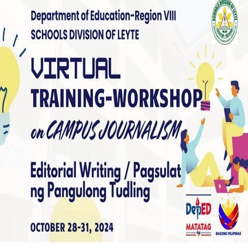virtual training workshop on campus journalism - EDITORIAL WRITING.pptx