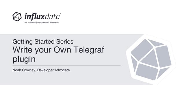 Write your own telegraf plugin