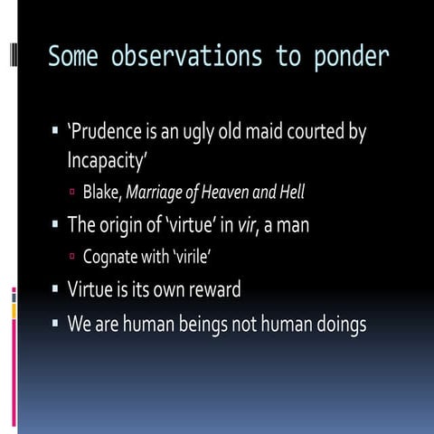 Introduction to Virtue Ethics | PDF