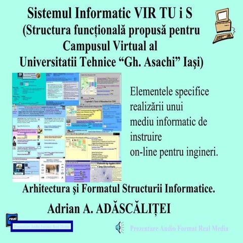 Virtual Technical Univ Iasi, RO, VIRTUiS
