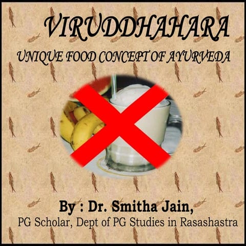 Viruddhahara   dr.smitha jain