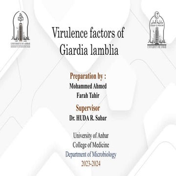 virulence factors of Giardia Presentation.pptx