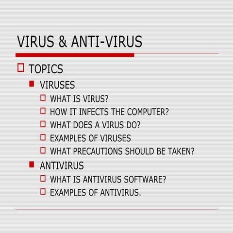 Information of Virus