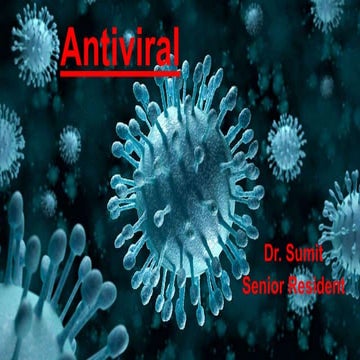 AntiViral drug