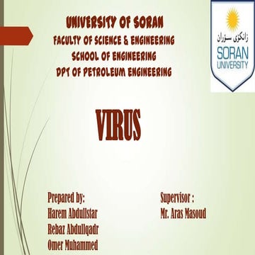 Virus  soran university