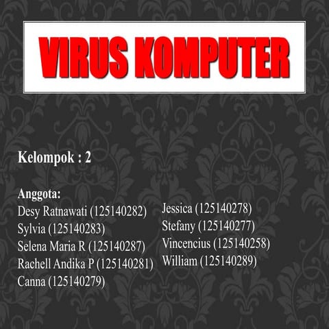 Virus-virus didalam Komputer