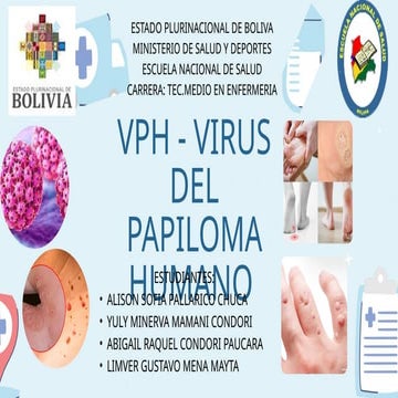 VIRUS DEL PAPILOMA HUMANO. VPH virus del papiloma | PPTX