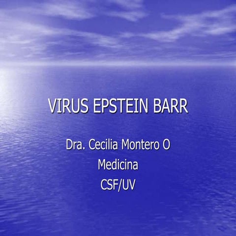 Virus de epstein barr | PDF