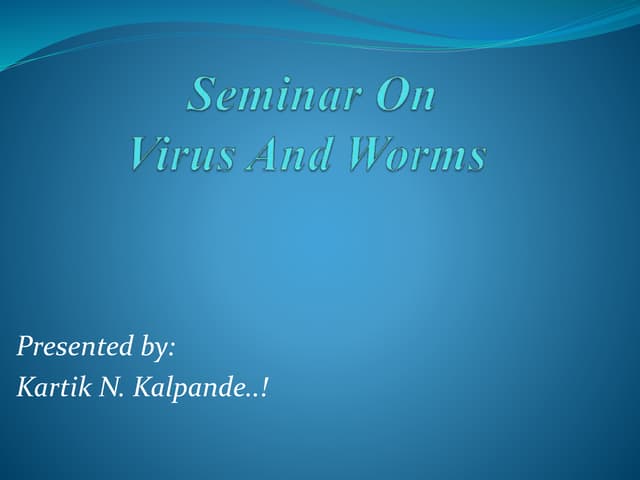 Viruses ppt