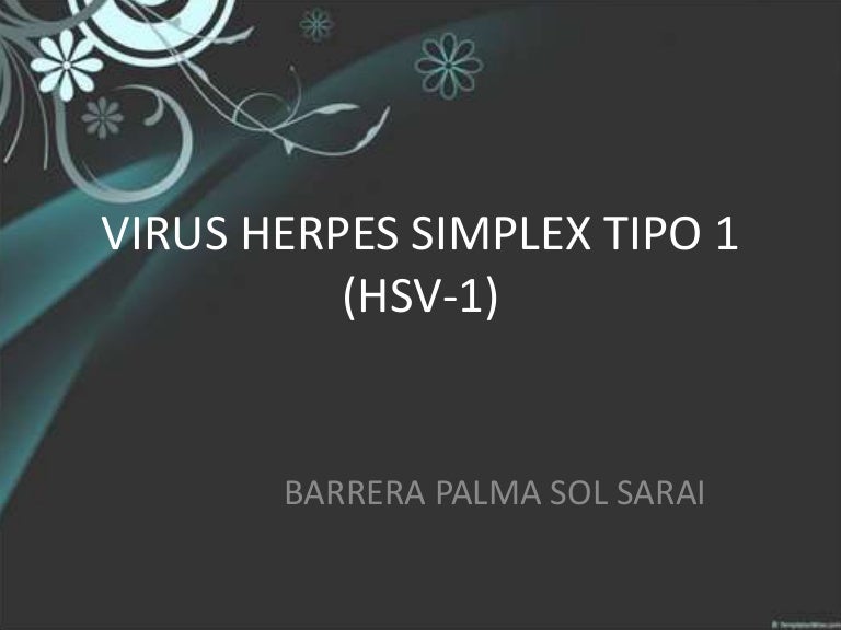 Herpes simples 1 2