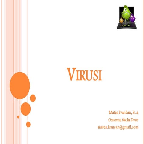 Virus na računalu | PPTX