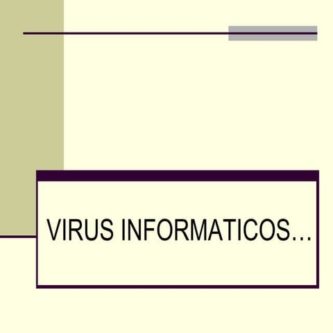 Virus informaticos