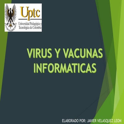 Virus y vacunas informaticas