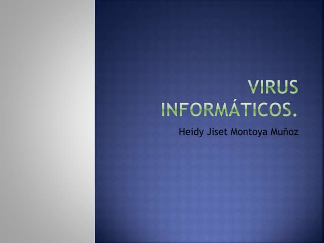 Virus informáticos 