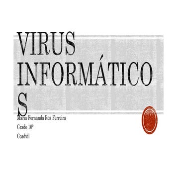 Virus informáticos mafe