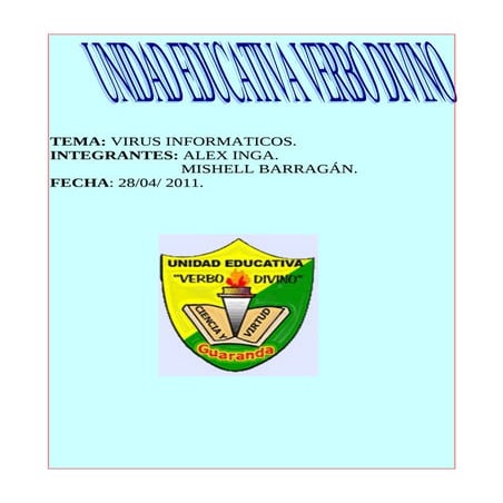 VIRUS INFORMATICOS