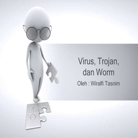 Virus, trojan, dan worm