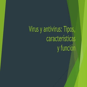 Virus y antivirus